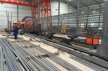 Made in China Çapemeniya Simple Simple Durable and Strength Quality assurance steel rebar cage welding and strengthening cage strengthening