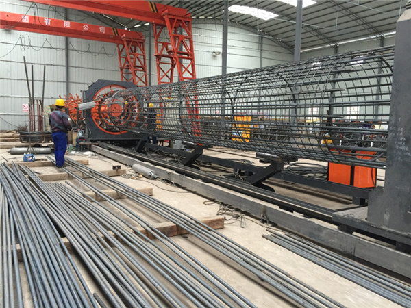 Made in China Çapemeniya Simple Simple Durable and Strength Quality assurance steel rebar cage welding and strengthening cage strengthening